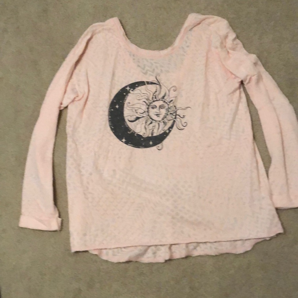 Comfy pink tunic top